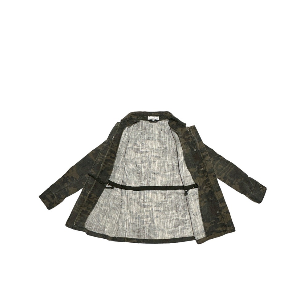 Current Air Los Angeles Camo Jacket Zip Button Closure W/ Pockets Women's SizeXS - Picture 3 of 9